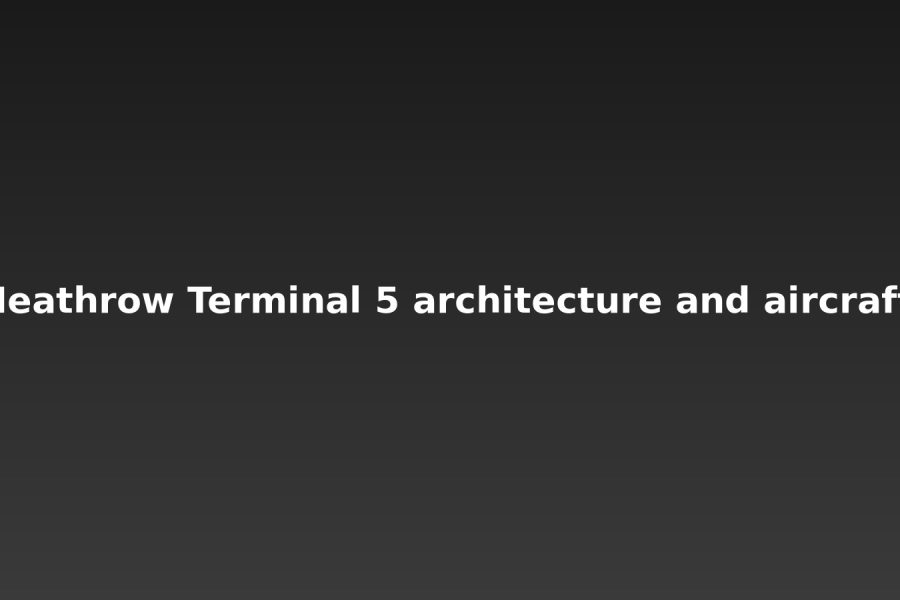 Heathrow Airport Lightroom Preset Pack