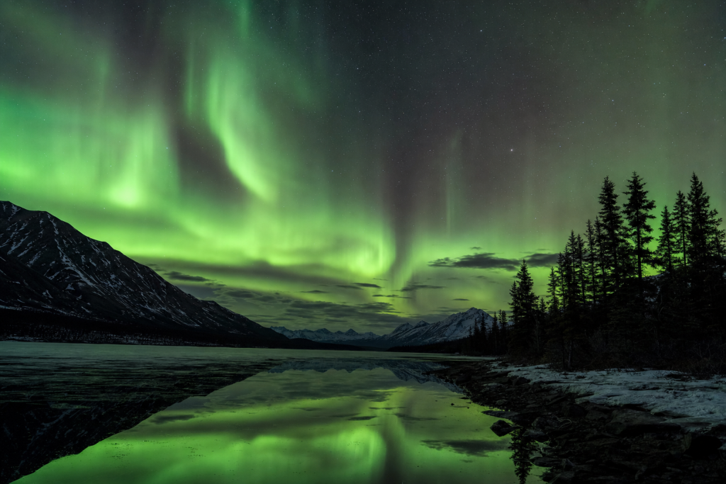 Atmospheric scene related to How to Photograph Northern Lights, soft directional light