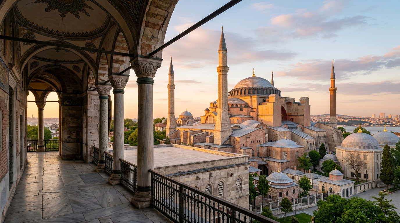 Hagia Sophia (Ayasofya) — exterior and upper gallery — from the Istanbul Photographer's Guide