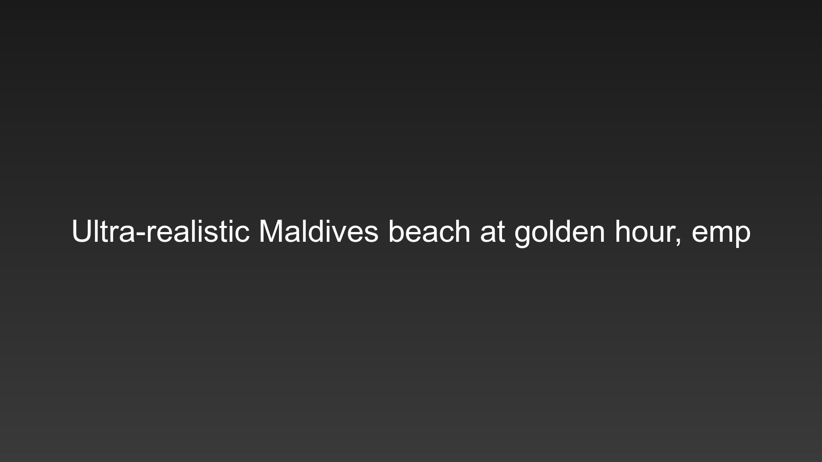 Maldives Beaches Lightroom Preset Pack