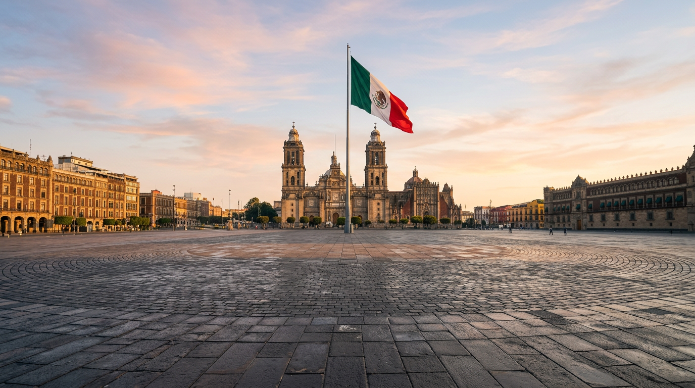 Zócalo — Plaza de la Constitución & Metropolitan Cathedral — from the Mexico City Photographer's Guide
