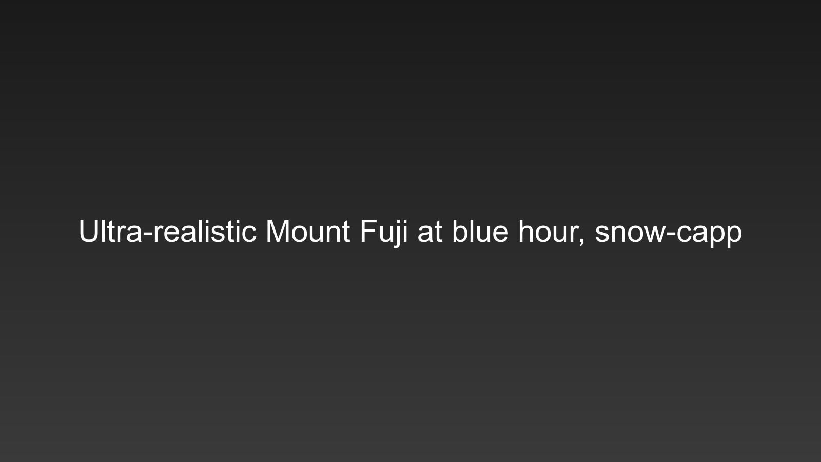 Mount Fuji Photography Guide
