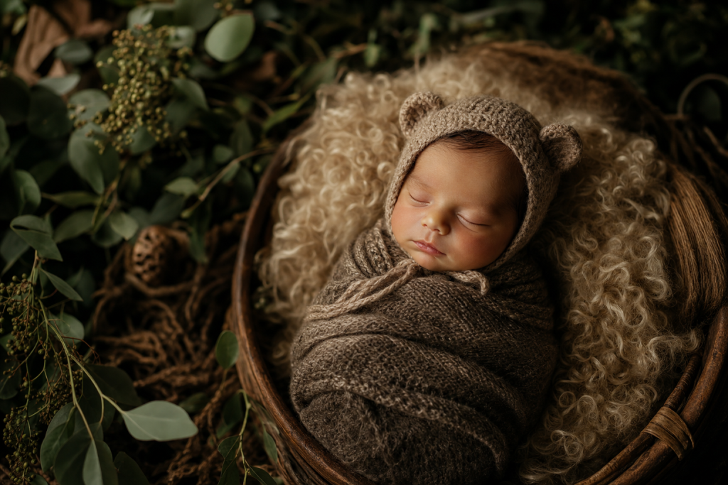 Atmospheric scene related to Best Camera Settings for Newborn Photography, soft directional light