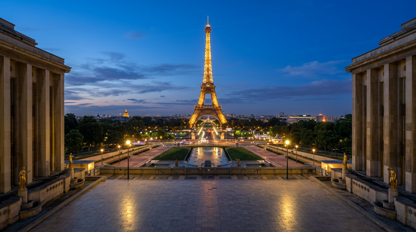 Eiffel Tower — Trocadéro Esplanade — from the Paris Photographer's Guide