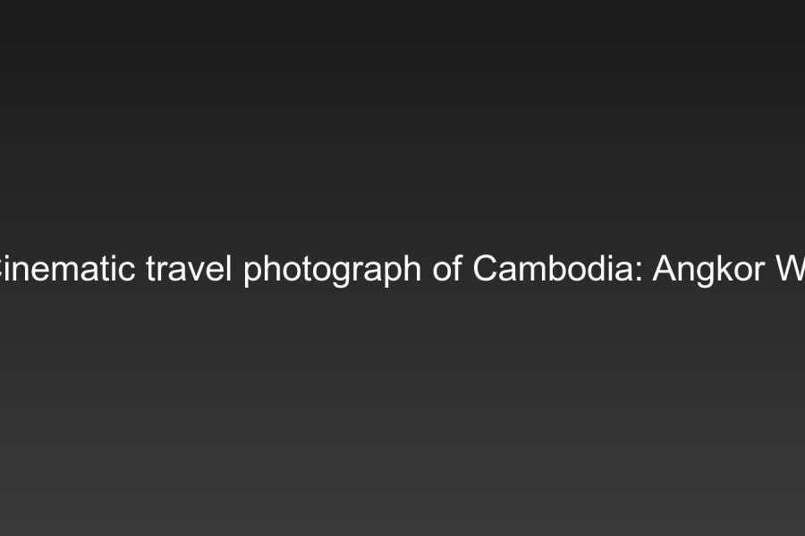 Cambodia Lightroom Preset Pack
