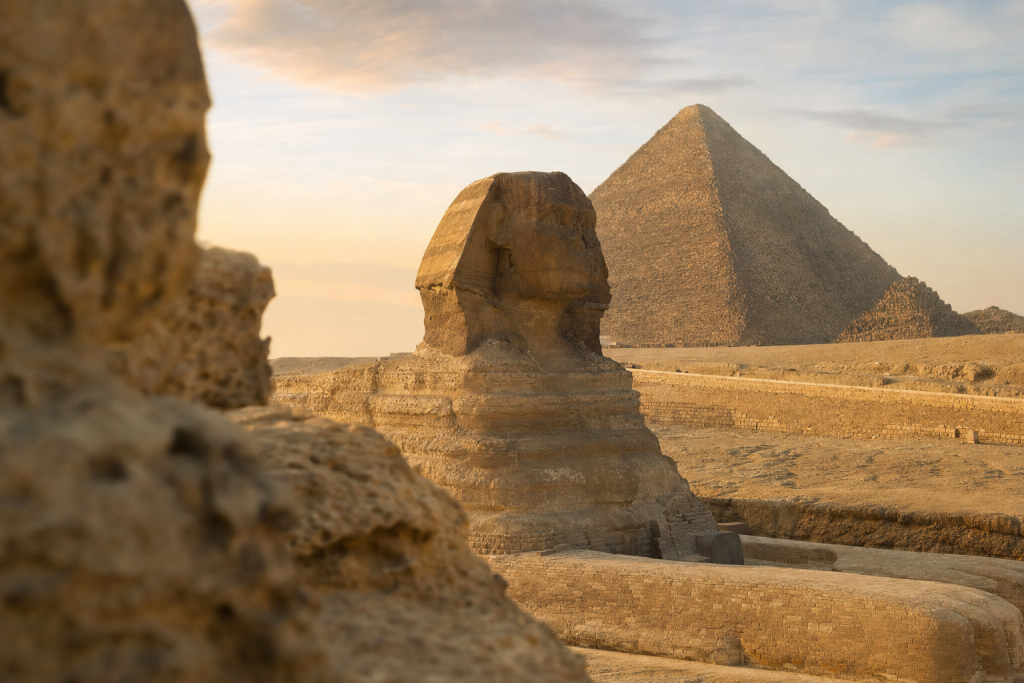 Atmospheric scene related to Photography Guide to Egypt, soft directional light