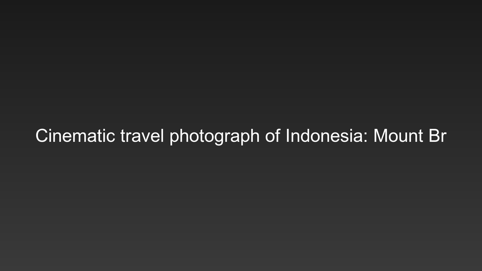 Indonesia travel photography guide hero