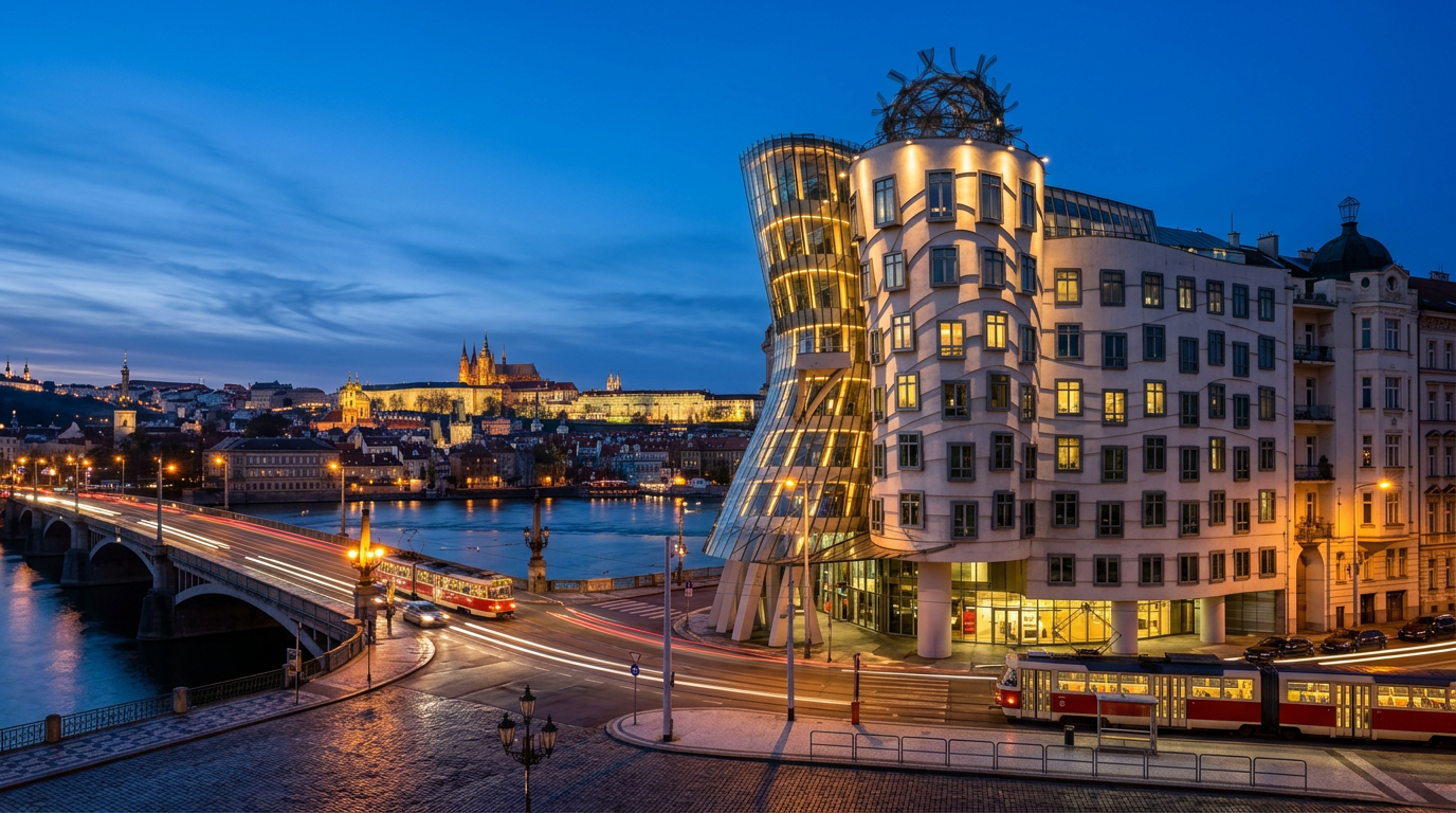 Dancing House (Tančící dům) Prague photography sample
