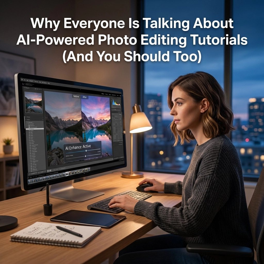Why Everyone Is Talking About AI-Powered Photo Editing Tutorials (And You Should Too)