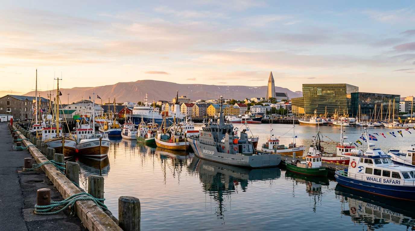 Old Harbour (Gamla Höfnin) Reykjavik photography sample