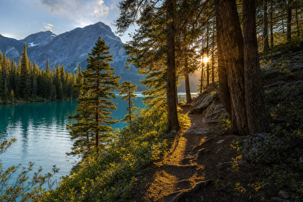 Environmental portrait in a real-world setting, natural ambient light, storytelling composition