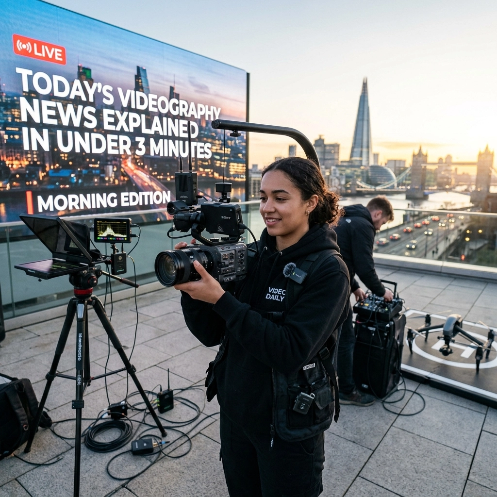 Today’s Videography News Explained in Under 3 Minutes: Morning Edition