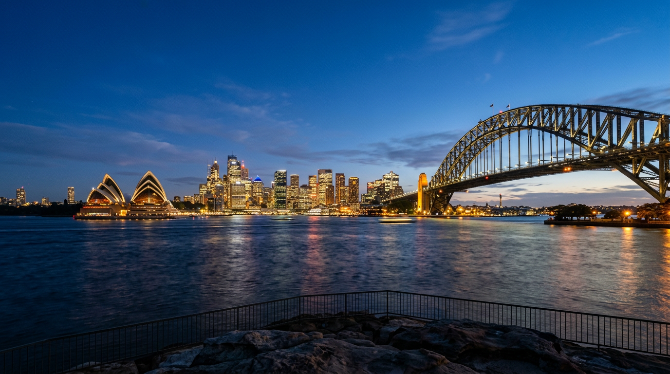Sydney Opera House from Mrs Macquarie's Chair — from the Sydney Photographer's Guide
