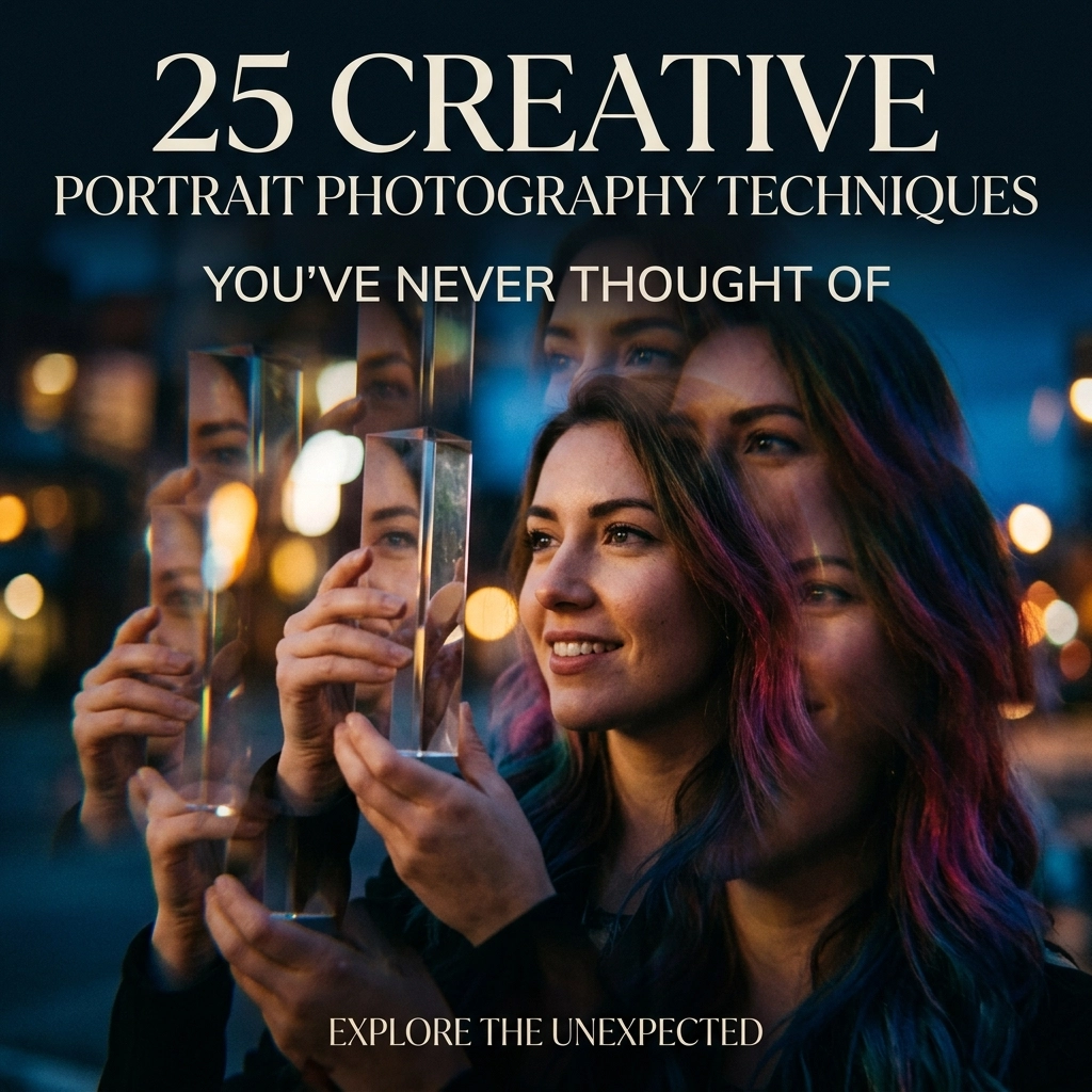 25 Creative Portrait Photography Techniques You’ve Never Thought Of