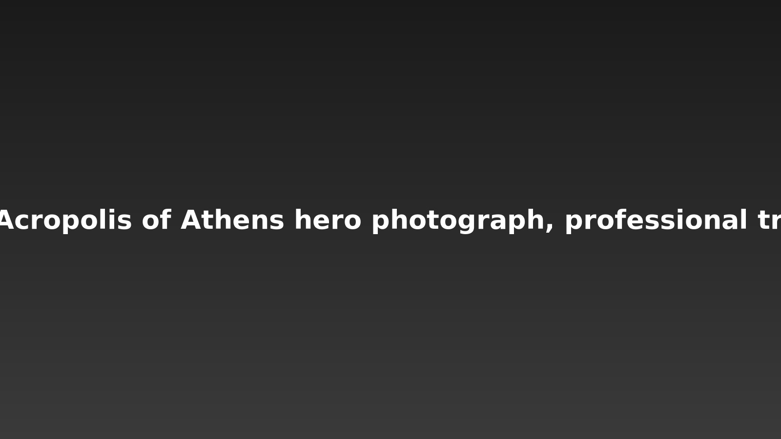 the Acropolis (Athens) Lightroom Preset Pack