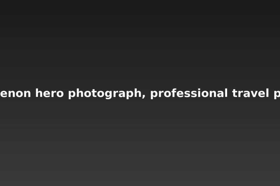 the Parthenon (Athens) Lightroom Preset Pack