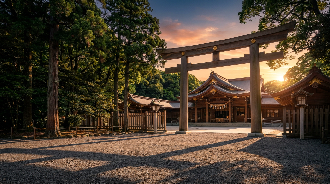 Meiji Shrine Tokyo photography sample