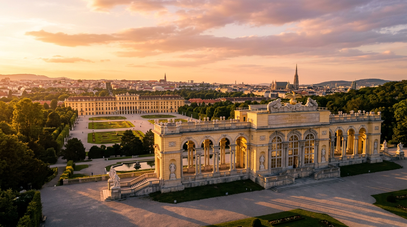 Schönbrunn Palace + Gloriette — from the Vienna Photographer's Guide