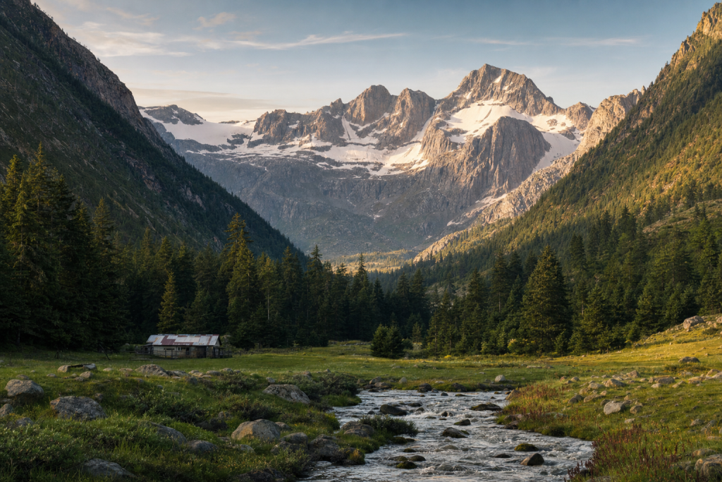 Environmental portrait in a real-world setting, natural ambient light, storytelling composition