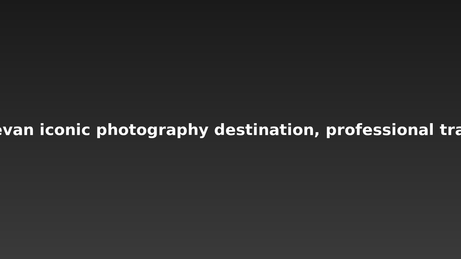 Yerevan Lightroom Preset Pack