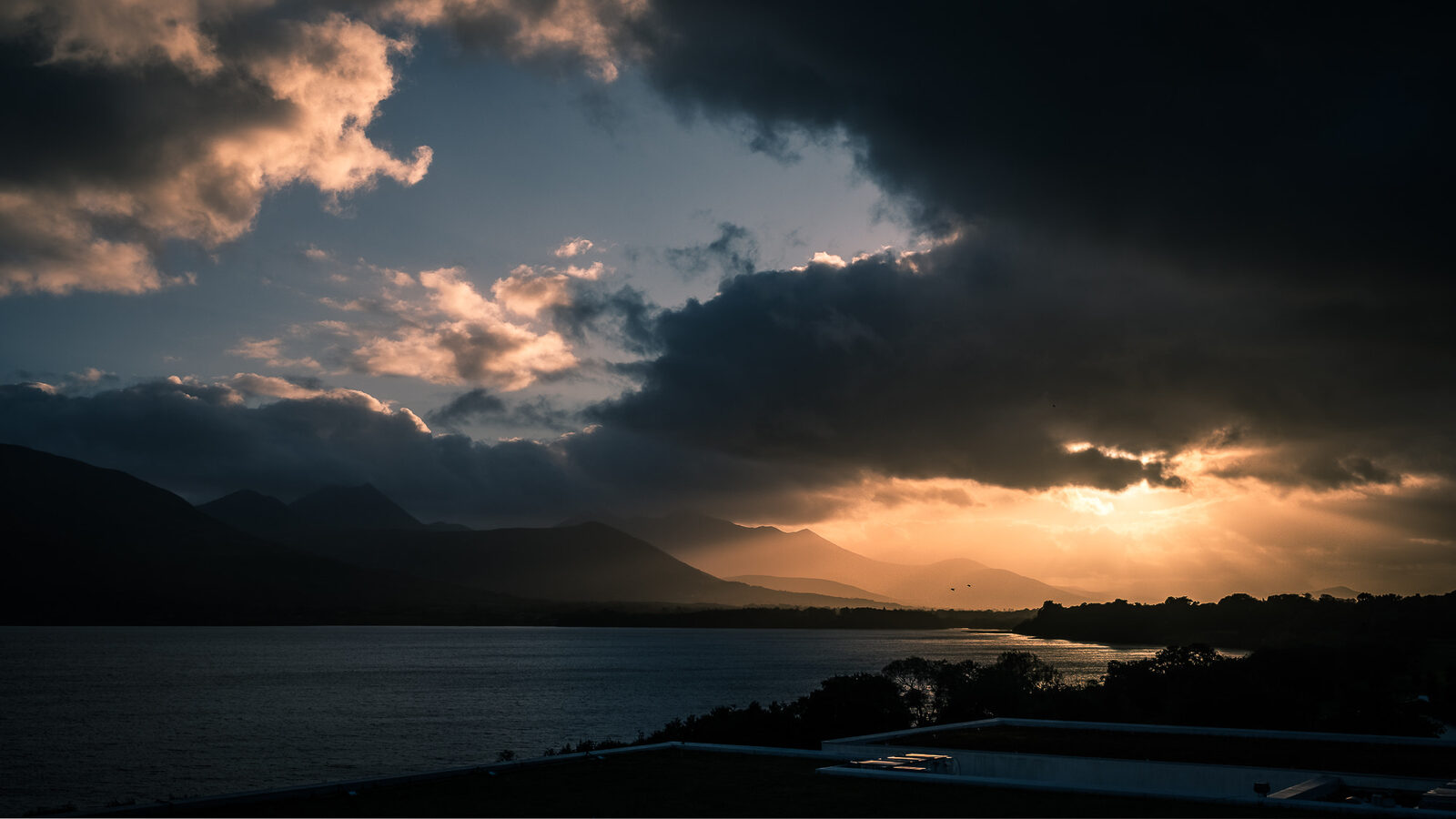 Killarney Ireland sunset landscape warm golden tones landscape photography