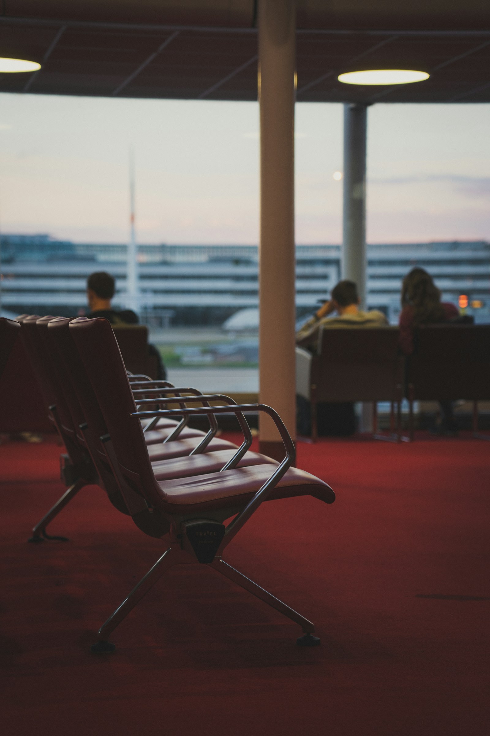 Seating at Charles de Gaulle Airport 2 TGV