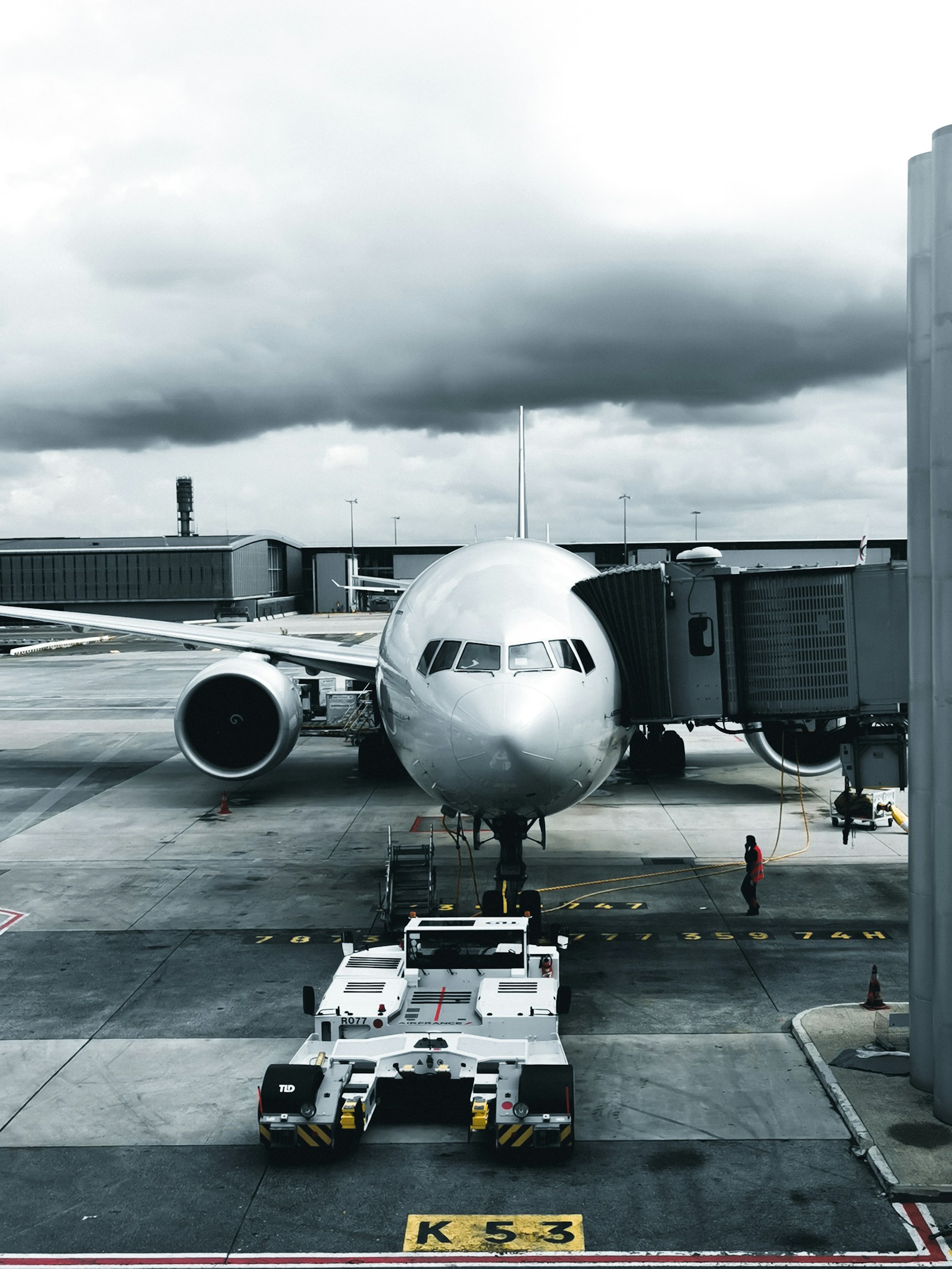 Air France Boeing 777 at Paris Charles de Gaulle Airport