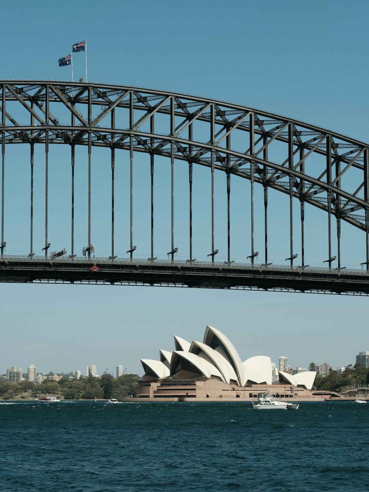 Sydney Opera House and Harbour Bridge