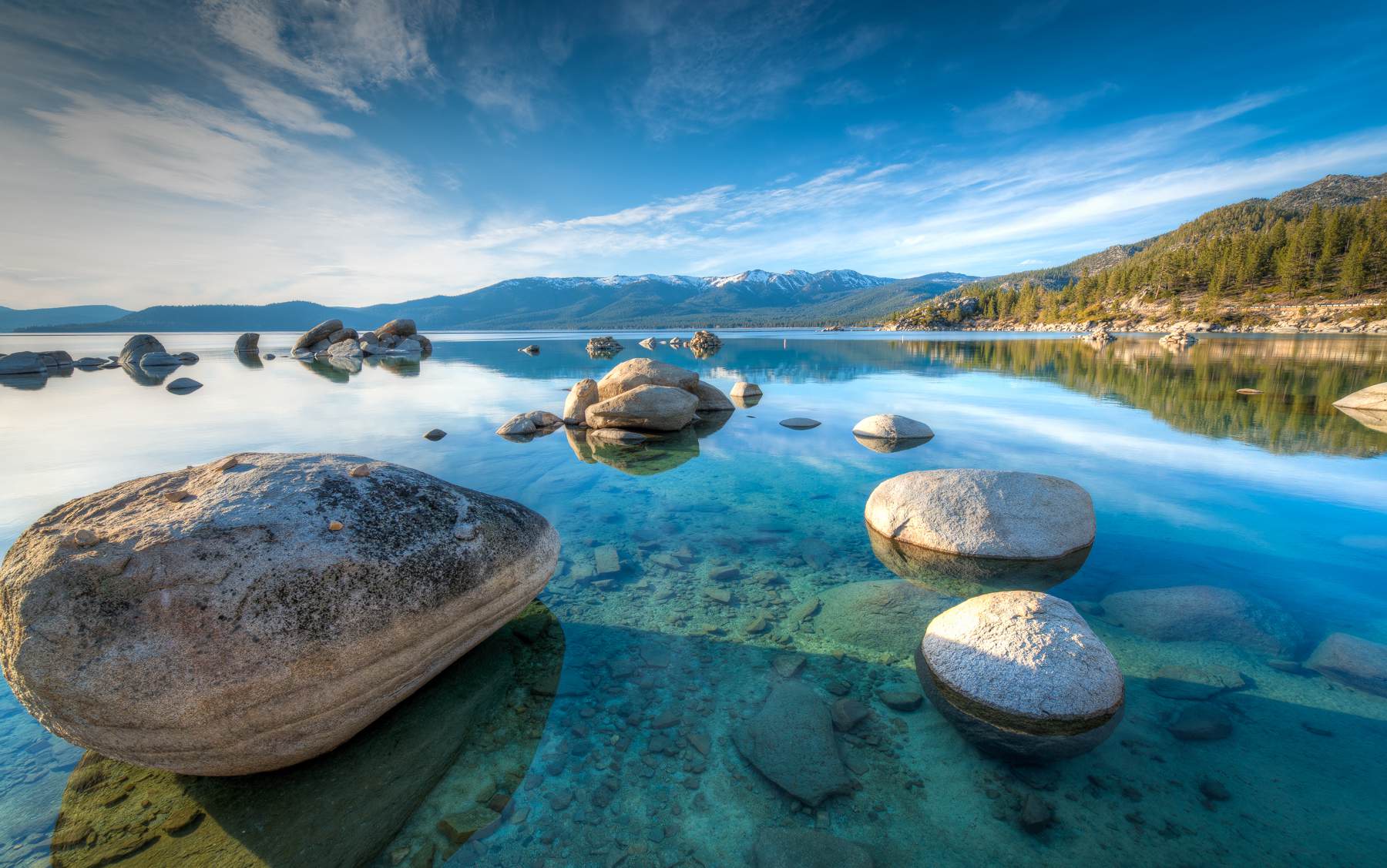 Sand Harbor beach