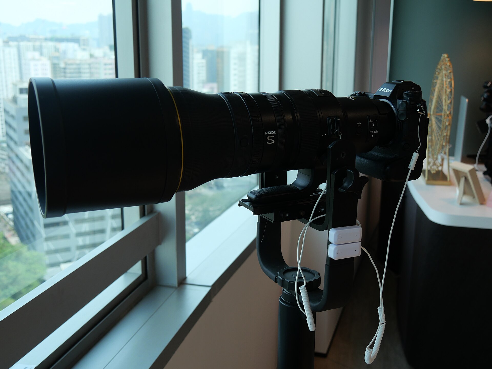 The Ultimate Guide to Lens Calibration for Razor-Sharp Images - Nikon Z9 with a telephoto lens on a support