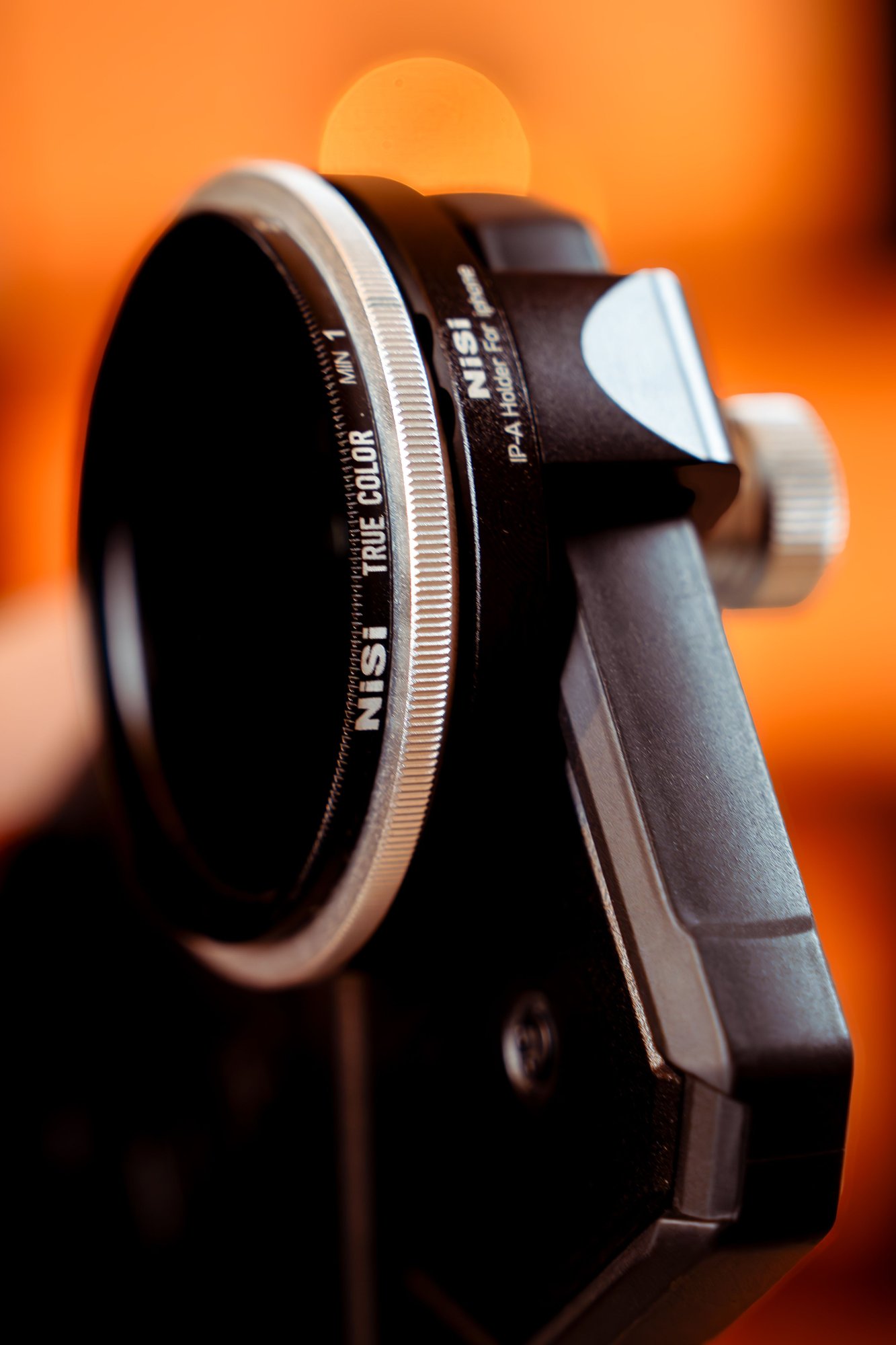 A variable ND filter mounted on a camera lens. (Stock photo, illustrative.)