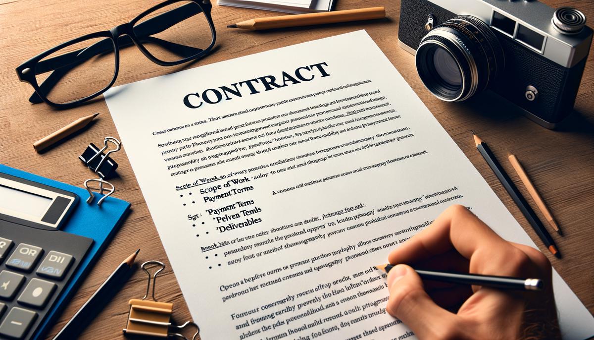 Crafting Your Photography Contract